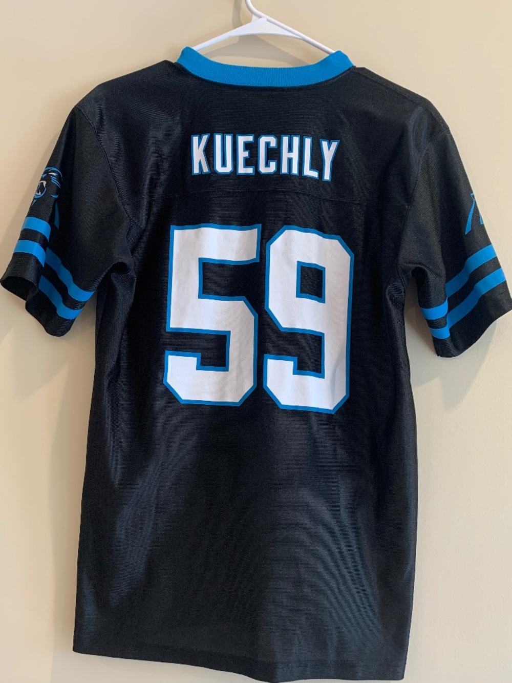 NFL Carolina Panthers Jersey Luke Kuechly #59 Youth XL(16-18)/Women's S/M